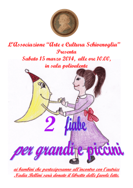 Locandina Fiabe - Associazione Arte e Cultura Schivenoglia
