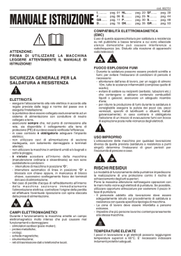 manuale istruzione