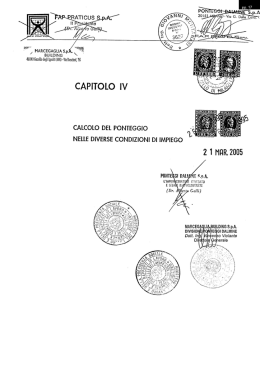 Autorizzazione ministeriale - Ponteggio a telai