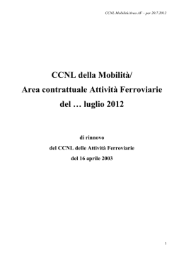 Testo Definitivo per Firma - Contratto Attivit&agrave;