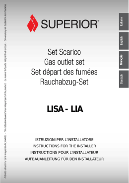 set raccord de fum&eacute;es