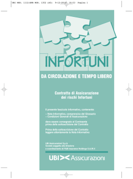 Condizioni generali di assicurazione
