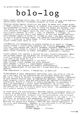 Bolo.log - Quelli dell`alberone