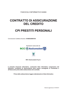 CPI Prestiti Personali