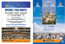 Noi Cittadini Edizione 2009 CONTIENE L