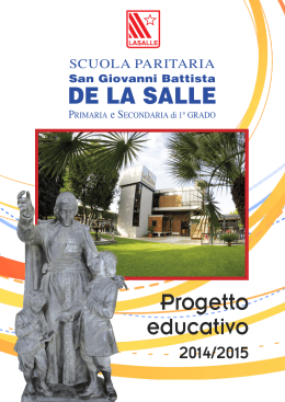 POF NUOVO 2014/2015:POF interno - Scuola Paritaria La Salle Roma
