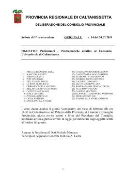 verbale n.14-2011 - Provincia Regionale di Caltanissetta
