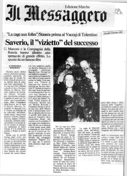 Ill - Compagnia della Rancia