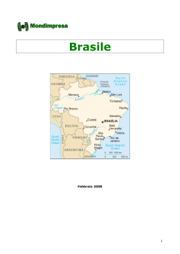 Brasile - Mercati a confronto