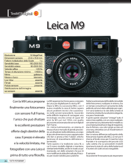Leica M9 - Fotografia.it