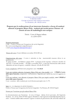 CORSO_ITA_CIN 10_10_13 pdf - Ufficio Supporto ai Servizi