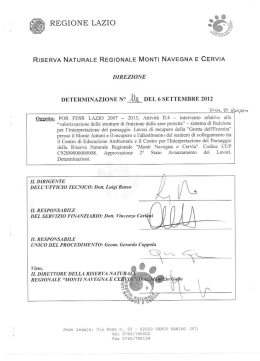 Visualizza Allegato - Riserva Navegna e Cervia