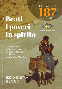 Lettera 187 - Equipes Notre Dame