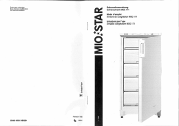 Istruzioni per l`uso - Migros