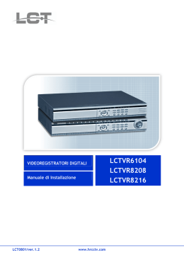 LCTVR6104 LCTVR8208 LCTVR8216