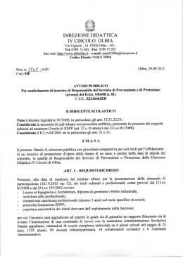 direzione didattica iv circolo olbia - Direzione Didattica IV Circolo di