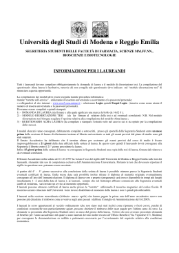 QUI - Università di Modena e Reggio Emilia