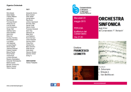 Programma... - Conservatorio di Musica di Perugia