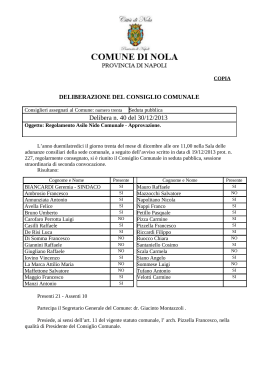 Delibera n. 40 del 30/12/2013