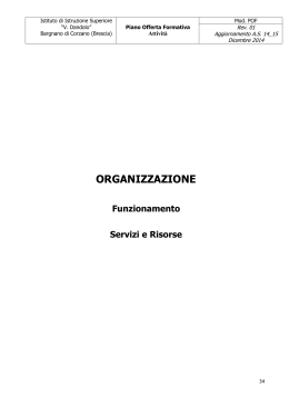 organizzazione - Istituto di Istruzione Superiore | "Vincenzo Dandolo"