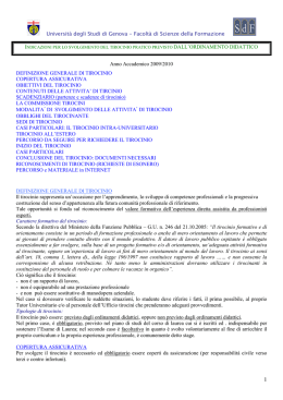 iNFO GENERALE SUL TIROCINIO _VALIDA PER TUTTI__AGG. 10