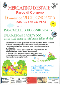 mercatino d`estate &eacute;
