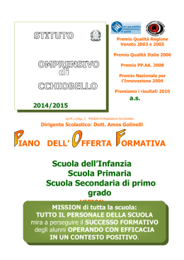 as 2014/2015 - Istituto comprensivo di Occhiobello