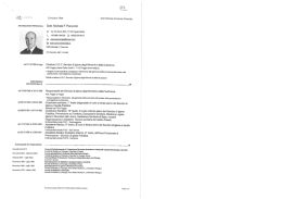 INFORMAZIONI PERSONALI dal 01/121999 ad