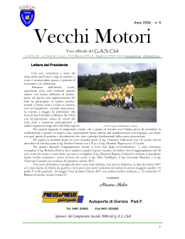 Vecchi Motori - Club Gorizia Automoto Storiche