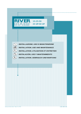 manuale river - Aqua Service