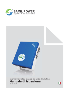 Manuale di istruzione