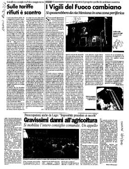 È - Rassegna Stampa