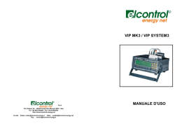 manuale d`uso vip mk3 / vip system3