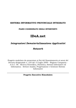 Denominazione Ente proponente