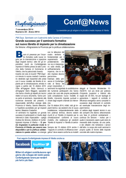 1 MB 7th Nov 2014 News 22_2014 - Confartigianato Imprese Viterbo