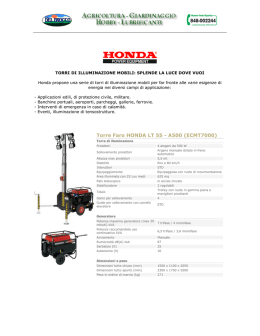 Torre Faro HONDA LT 55 - A500 (ECMT7000)
