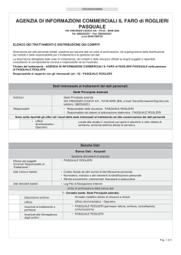 Organigramma aziendale (formato pdf)