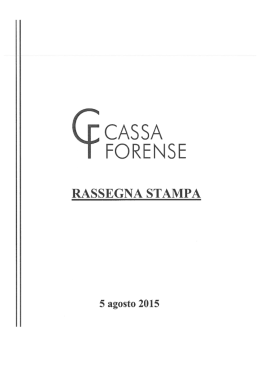 g cassa - Cassa Forense