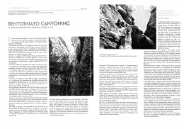Visualizza l`articolo  - Associazione Italiana Canyoning