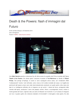 Death & the Powers: flash d`immagini dal Futuro