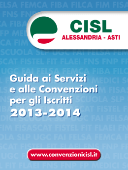 torino - Convenzioni CISL