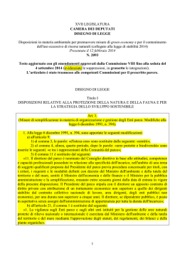 Testo - Conferenza delle Regioni e delle Province autonome