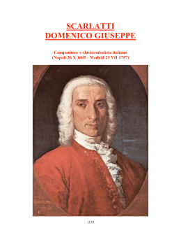 165 - Scarlatti Domenico Giuseppe