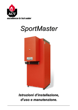 sportmaster junior/senior - schede