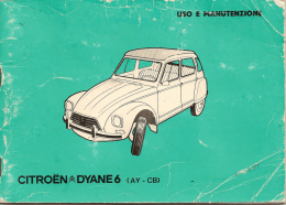 libretto Dyane AYCB - Registro Italiano 2cv