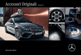 Scarica il catalogo accessori  - Mercedes-Benz