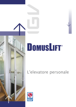 Brochure ITA - Domus Lift.indd