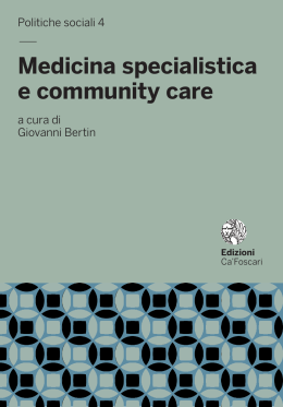 Medicina specialistica e community care