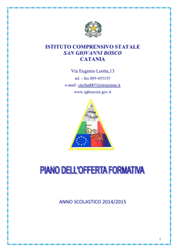istituto comprensivo statale san giovanni bosco catania anno