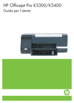 HP Officejet Pro K5300/K5400